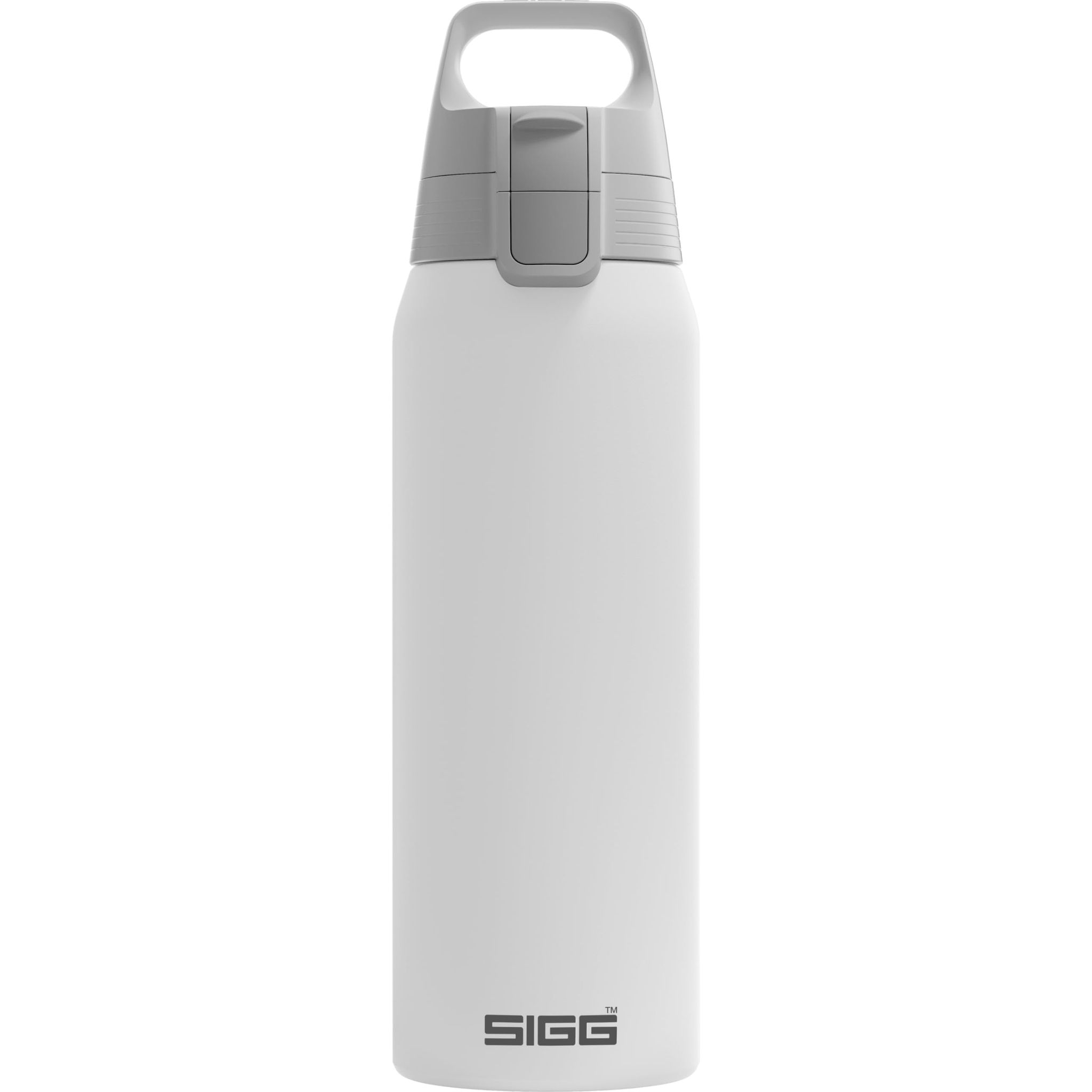 Sigg - Borraccia Isolata - Shield Therm One White - Adatto Per Bevande Gassate - A Prova Di Perdite - Lavabile In Lavastoviglie - Senza Bpa - 90% Acciaio Inossidabile Riciclato - Bianco - 0,75l