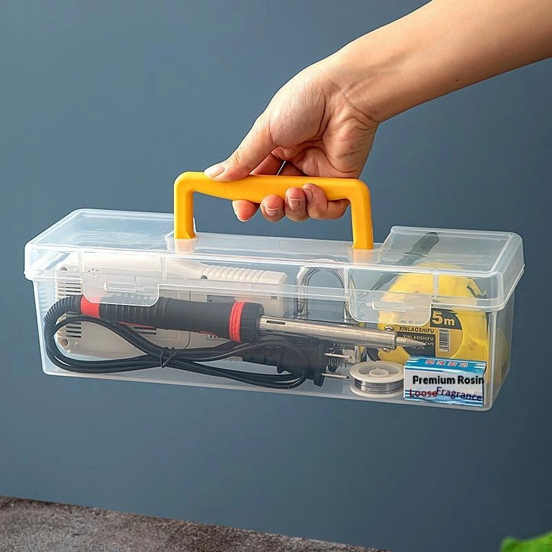 Boîte de rangement pour outils et pièces détachées, organisateur multi-compartiments en PP