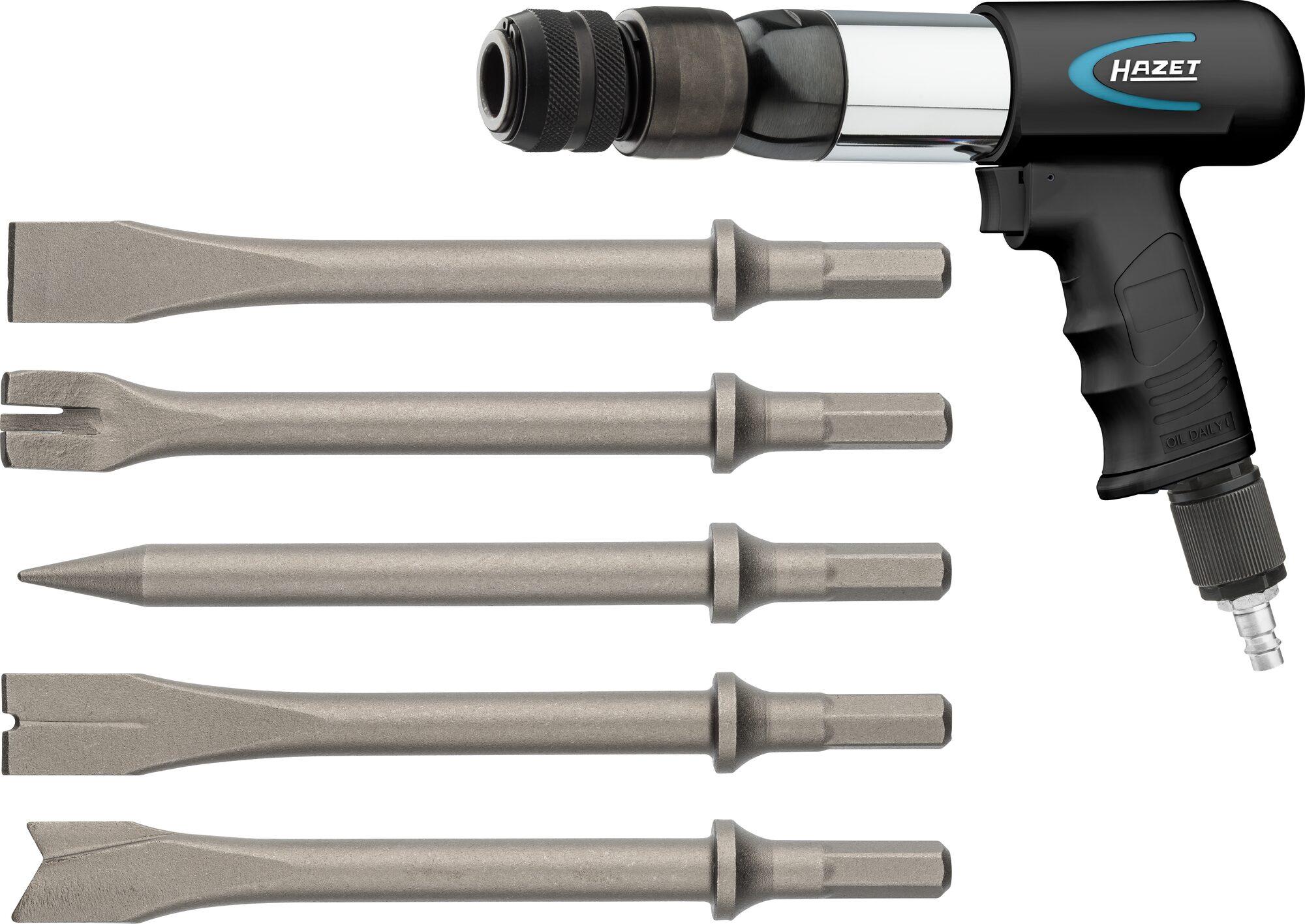 Fp - Hazet Set Di Martelli A Scalpello 9035h/6 FP
