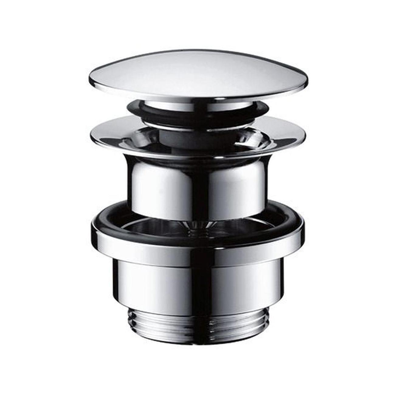 Hansgrohe Ablaufgarnitur Push-Open Für Waschtisch- Und Bidetmischer Chrom, 50100000 - Bild 3