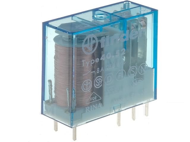 Finder Blau - Relais 9Vdc 2Schnitte Geschaltet 8A/250Vac 40529009.0000