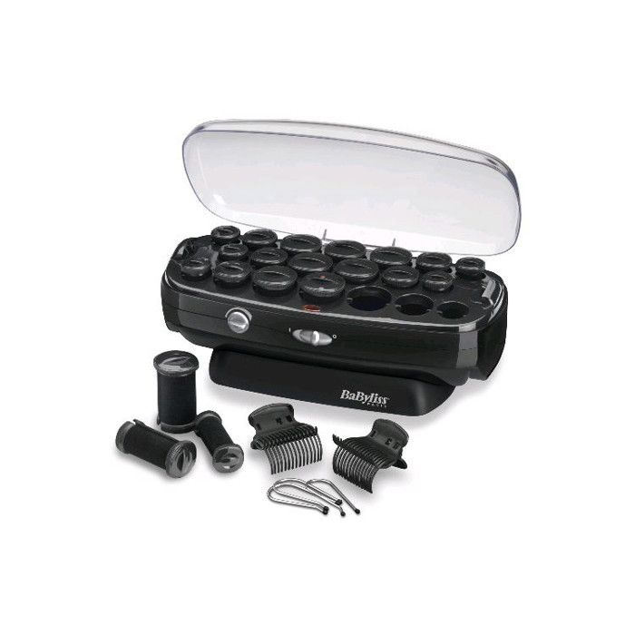 Babyliss Thermo Ceramic Rollers Haarstyling-Set, Schwarz, Edelstahl - Image 5