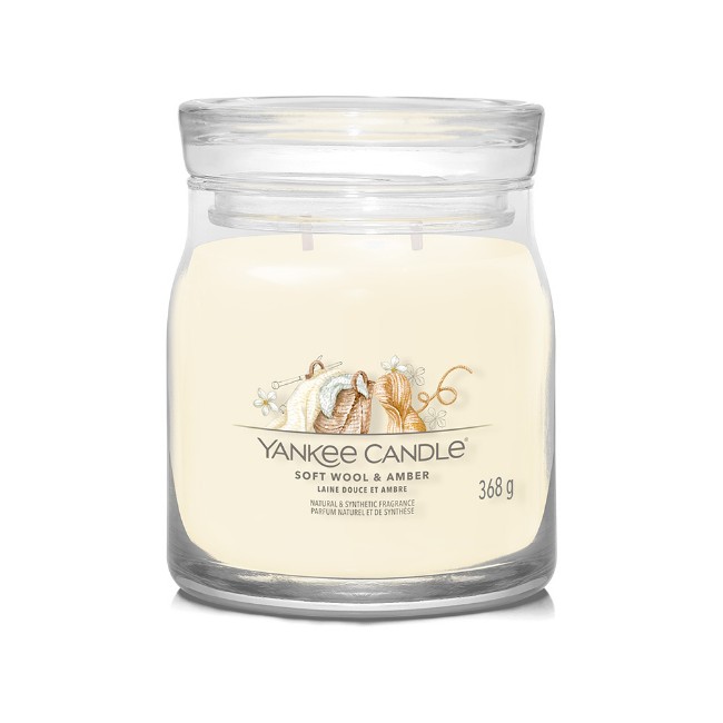 Bougie parfumée - Yankee Candle - Cire de soja - 2 stoppins - 35 à 50 heures de combustion