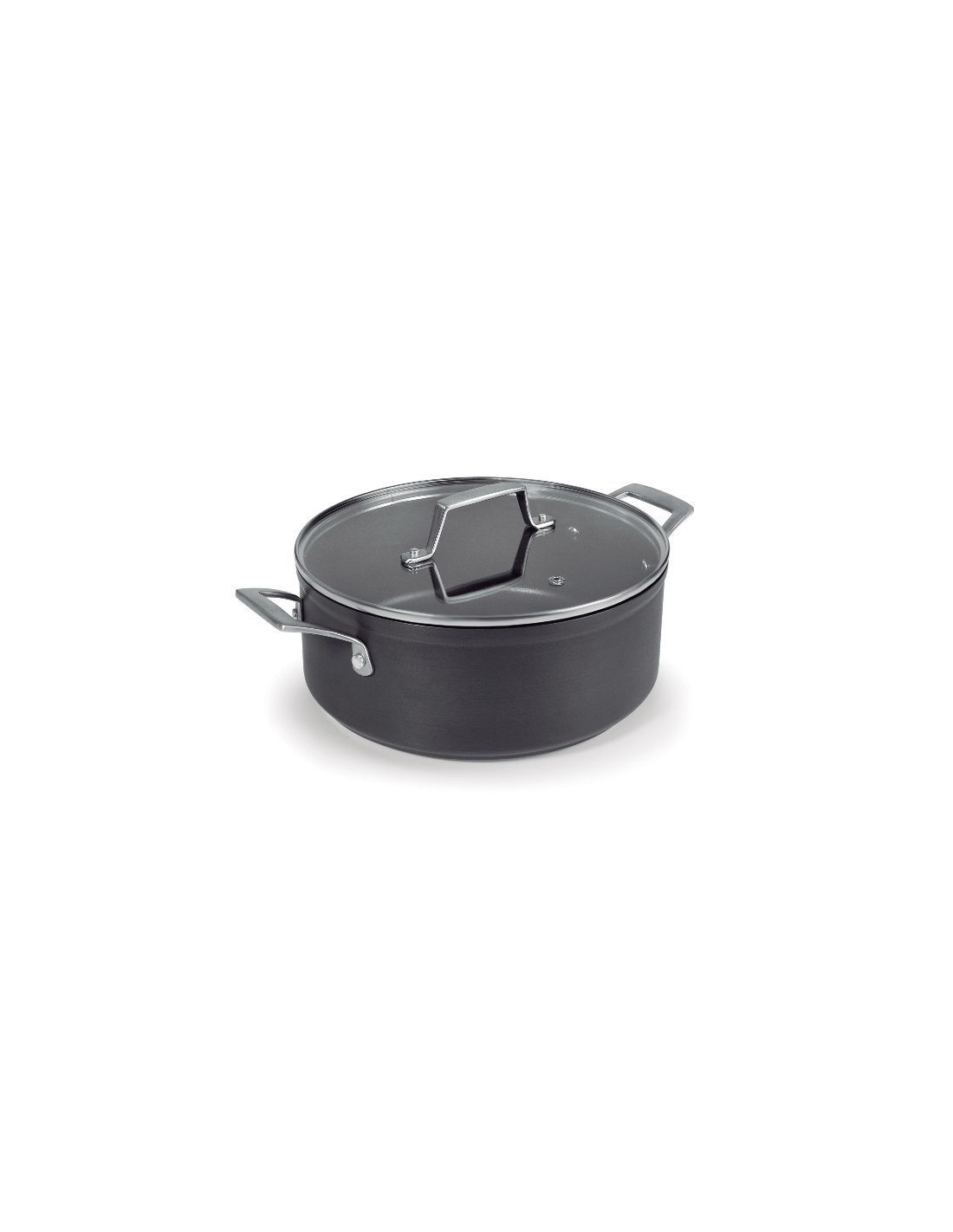 Lacor Grau Kochtopf Mit Deckel Aus Eloxiertem Aluminium - Image 2