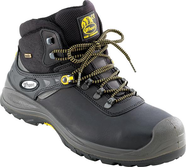 Grisport Schwarz Sicherheitsstiefel Valsugana Hro Hi Wr Src S3 Gr. 43