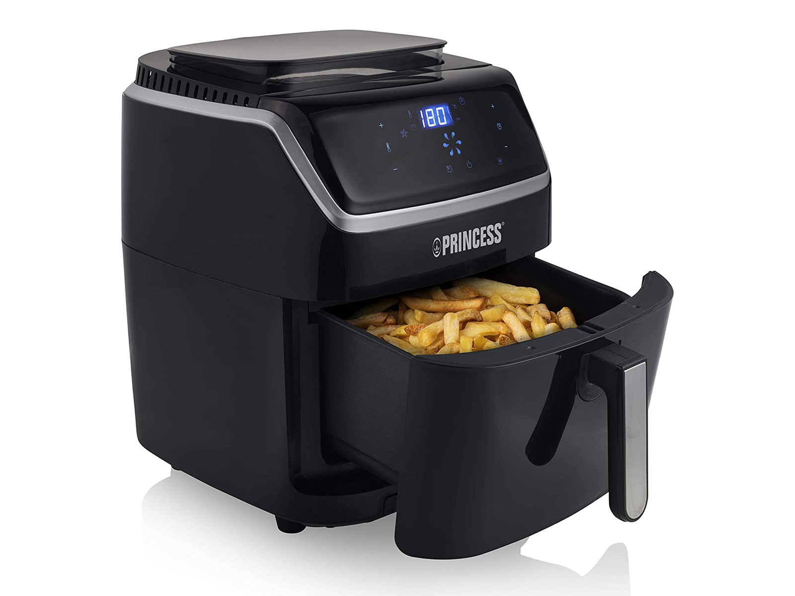 Princess 182080 Dampf-Fritteuse, Heißluftfritteuse, 6,5 l, 1,5 kg, 40 °C, 200 °C, 9 Person(en) - Bild 5