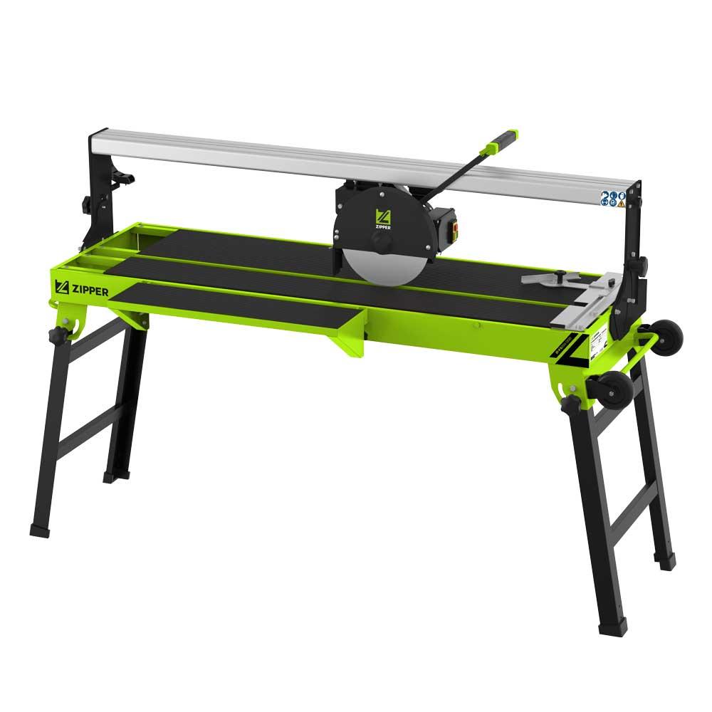 Zipper - Coupe Carreaux Electrique Avec Banc Eau 120cm Zi-fs250-1200