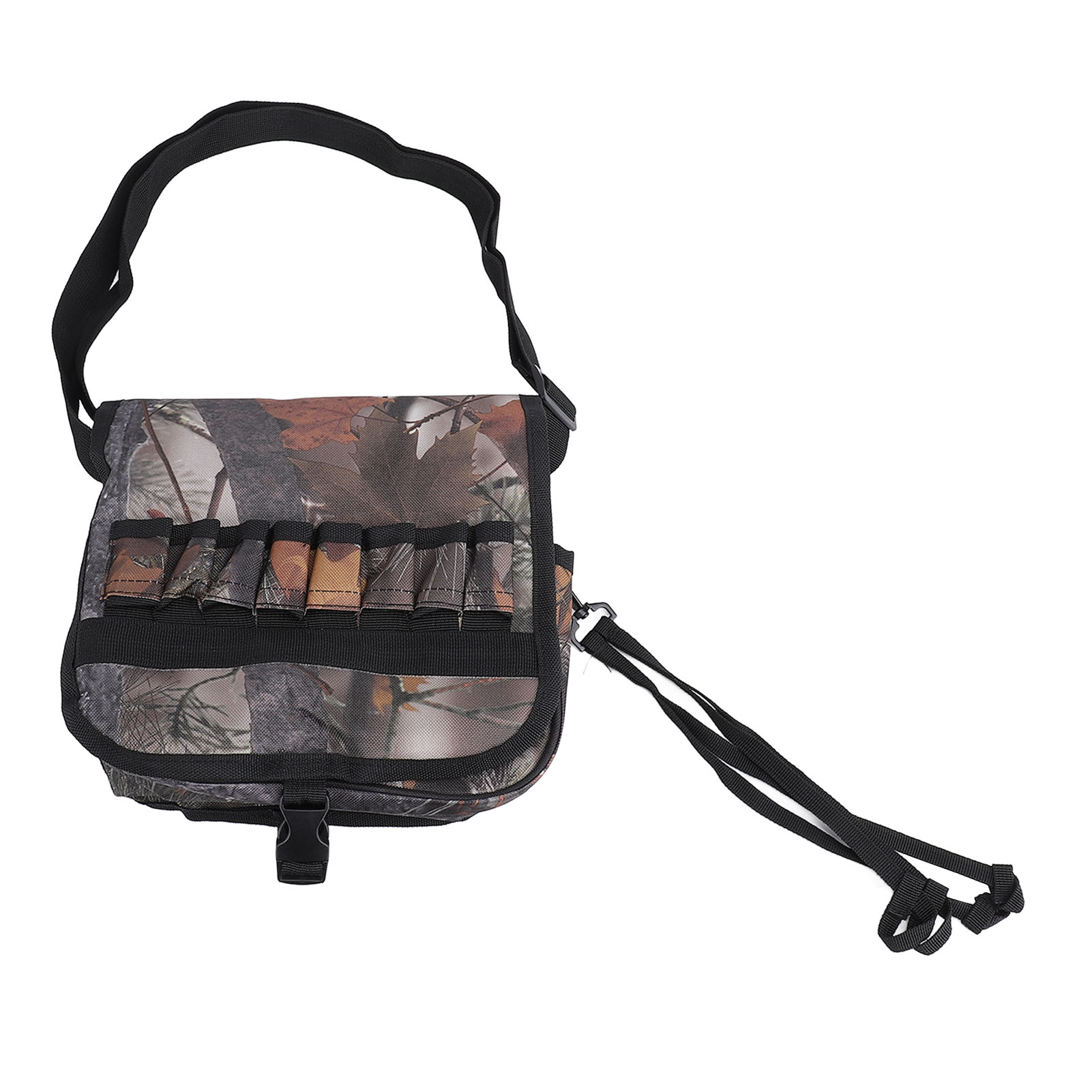 Sac bandoulière de plein air avec 16 trous, bandoulière réglable 70 à 137 cm, imperméable