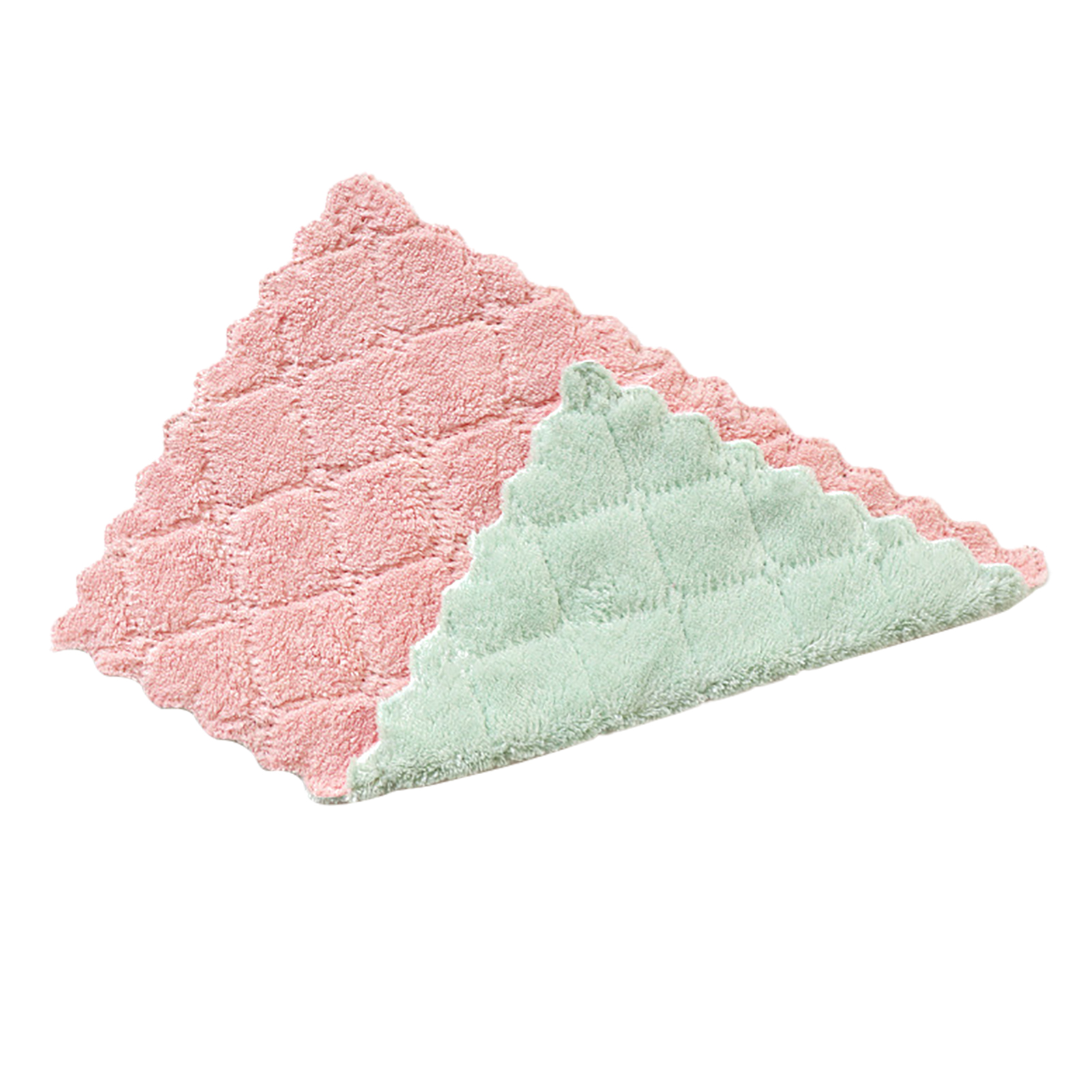 Chiffon microfibre double face 26x15 cm lavable sans traces, vaisselle et surfaces, lot de 1