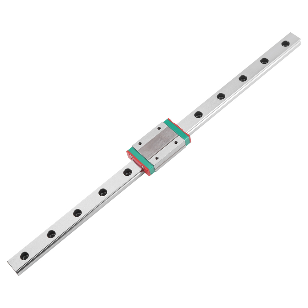 Guide linéaire miniature en métal, bloc coulissant précis, longueur 300 mm