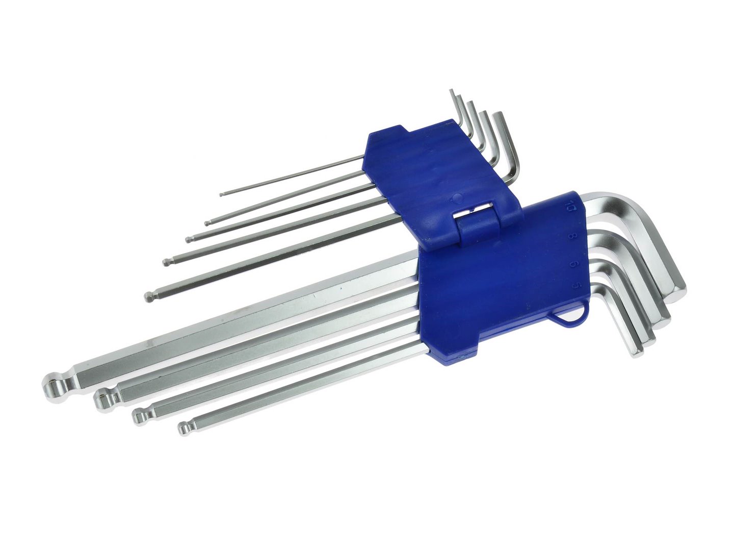 Import Inbusschlüssel 1, 5-10/260 Mm 9 Stück Geko (5/40)