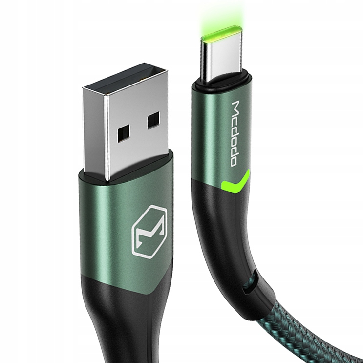 Antec Mcdodo Usb-c-schnellladekabel Für Samsung-ladegeräte, Usb Typ C, Led, 1 M