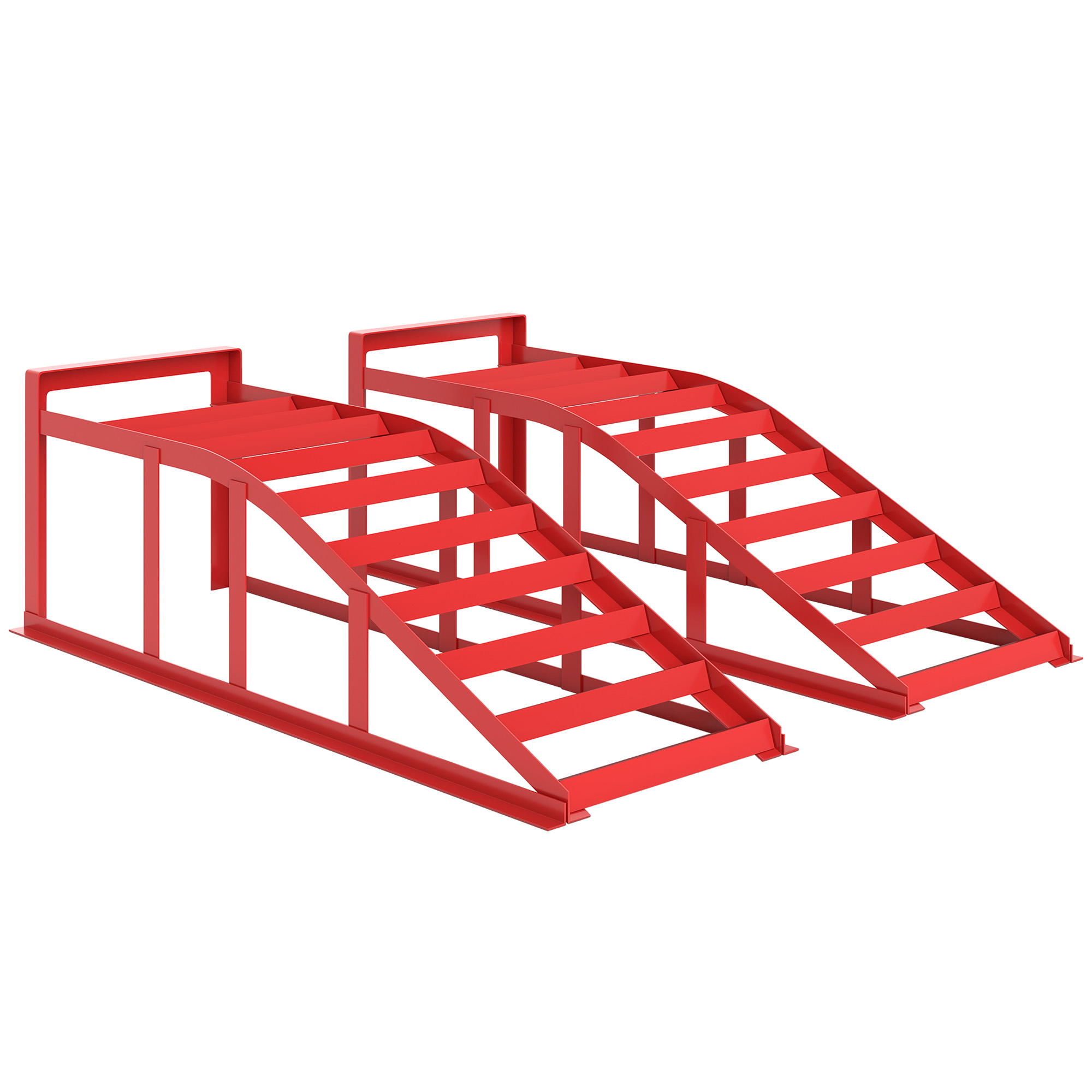 Rampes de levage antidérapantes en acier pour voiture, moto, scooter et quad, charge 3000 kg, lot de 2