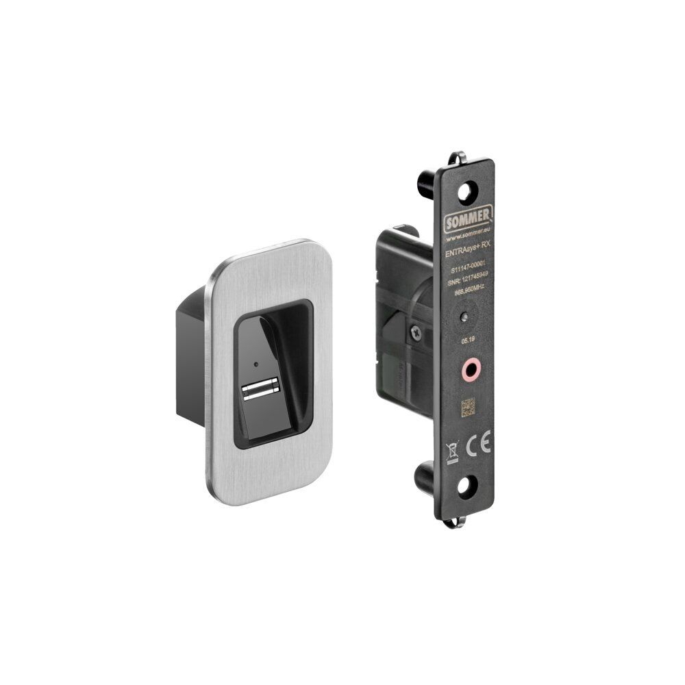 Sommer Schwarz Fingerscanner Fd Fingerprint-Scanner Set - Entrasys+ - S11147