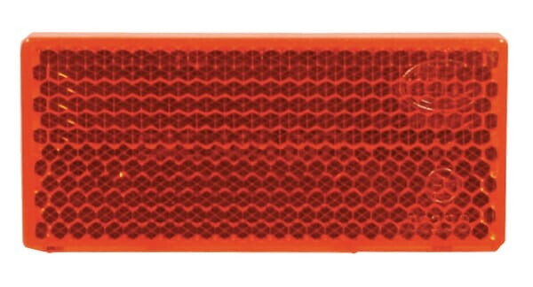HELLA Rückstrahler rechteckig rot, 70 x 31,5 mm, Stärke 5 mm, verklebt | - Image 10