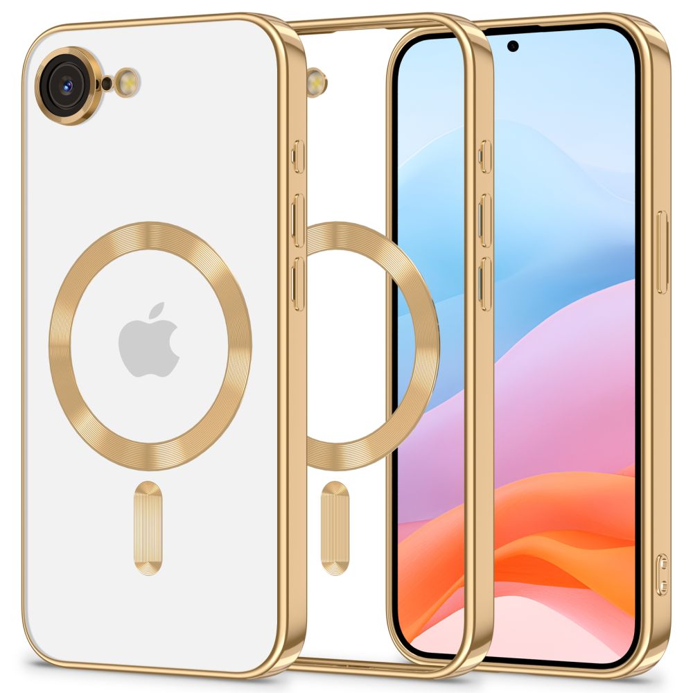 Tech-Protect MagFlex MagSafe iPhone 16e Case - Gold (Apple iPhone 16e, Apple iPhone 17e), Smartphone Hülle, Gold - Bild 3