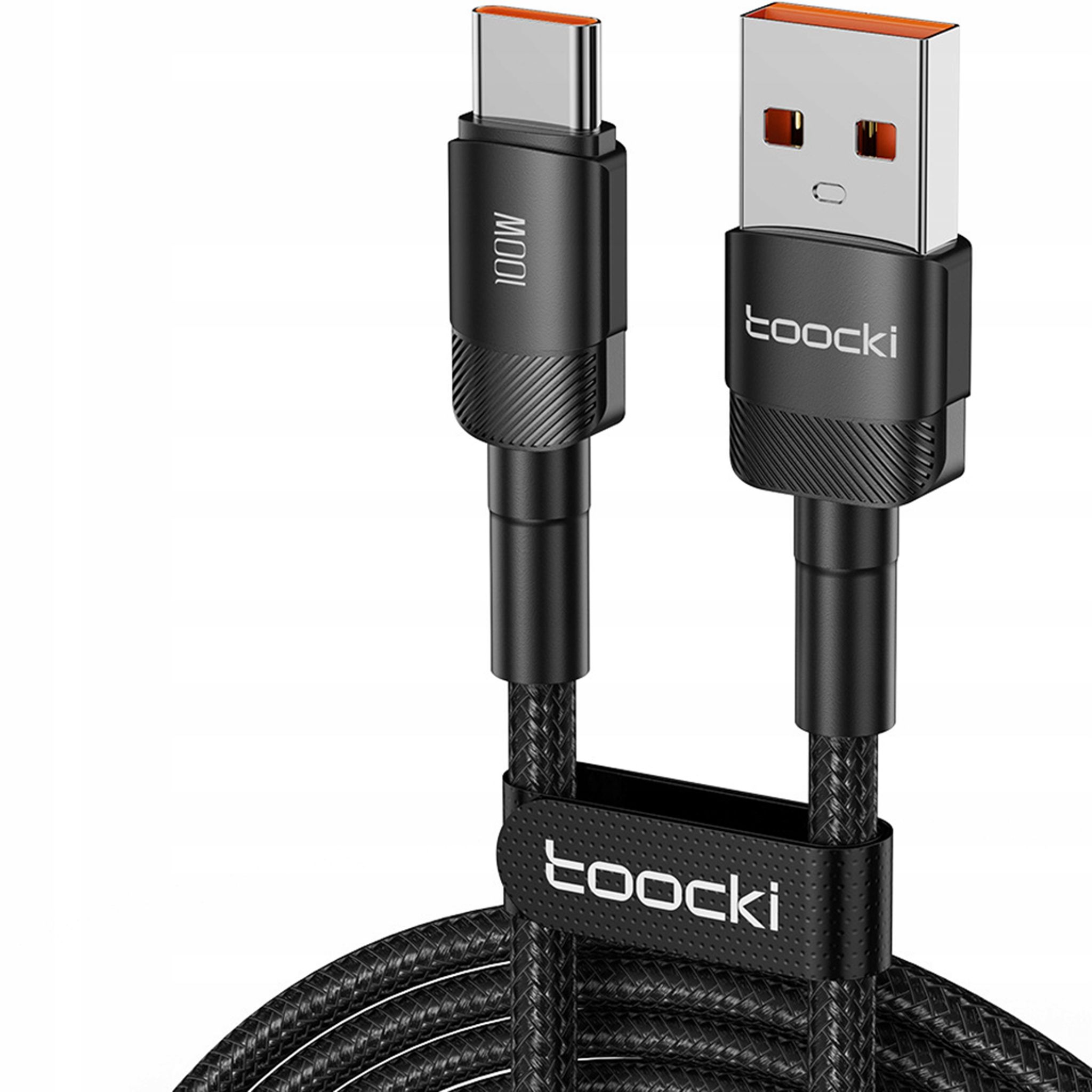 Toocki 6A USB-zu-Typ-C-Kabel für Huawei Xiaomi PD 100 W Schnellladegerät USB-C-Datenkabel Schnellladung für Samsung Oneplus