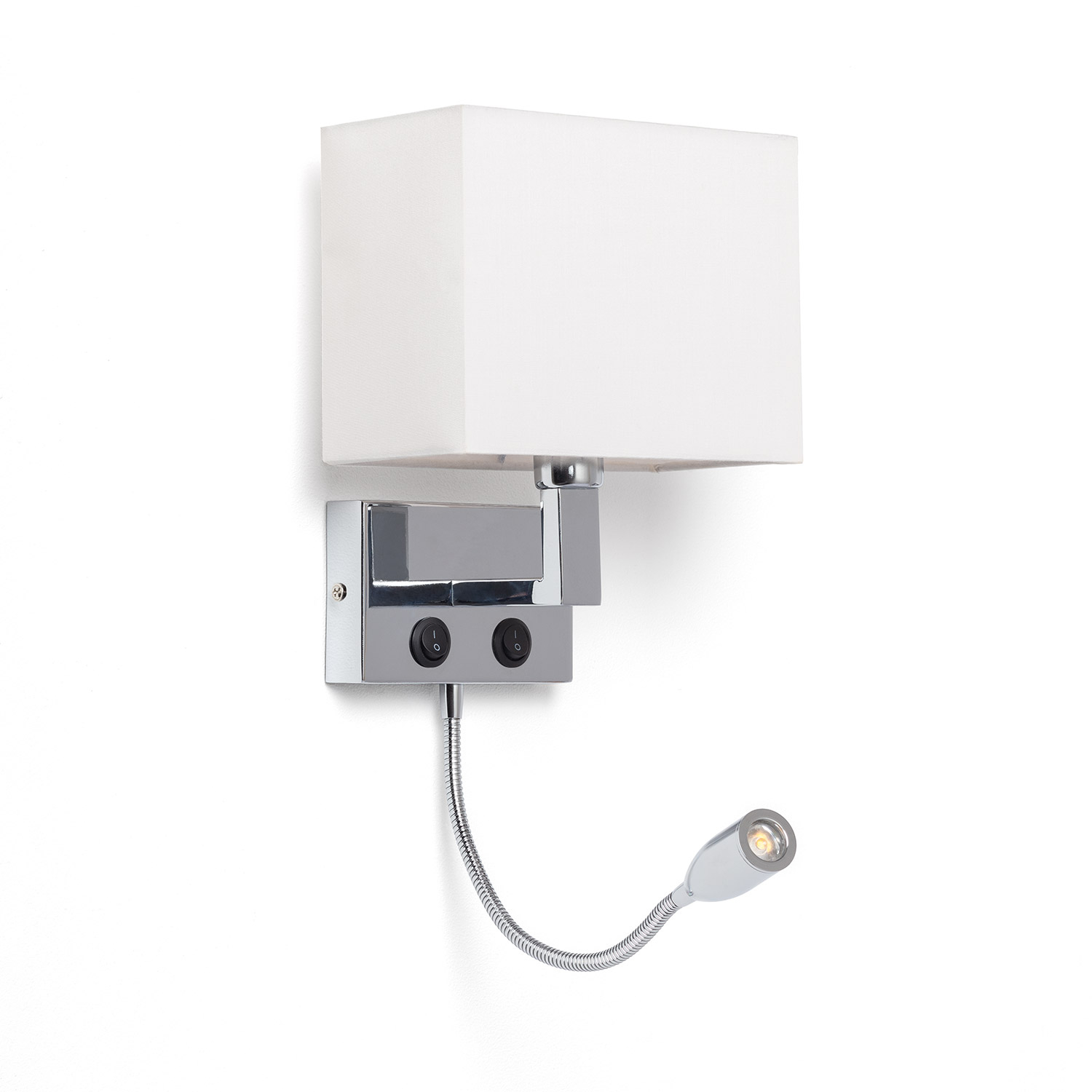 Efectoled - Applique Murale Métal Avec Flex Led De Lecture Waldorf