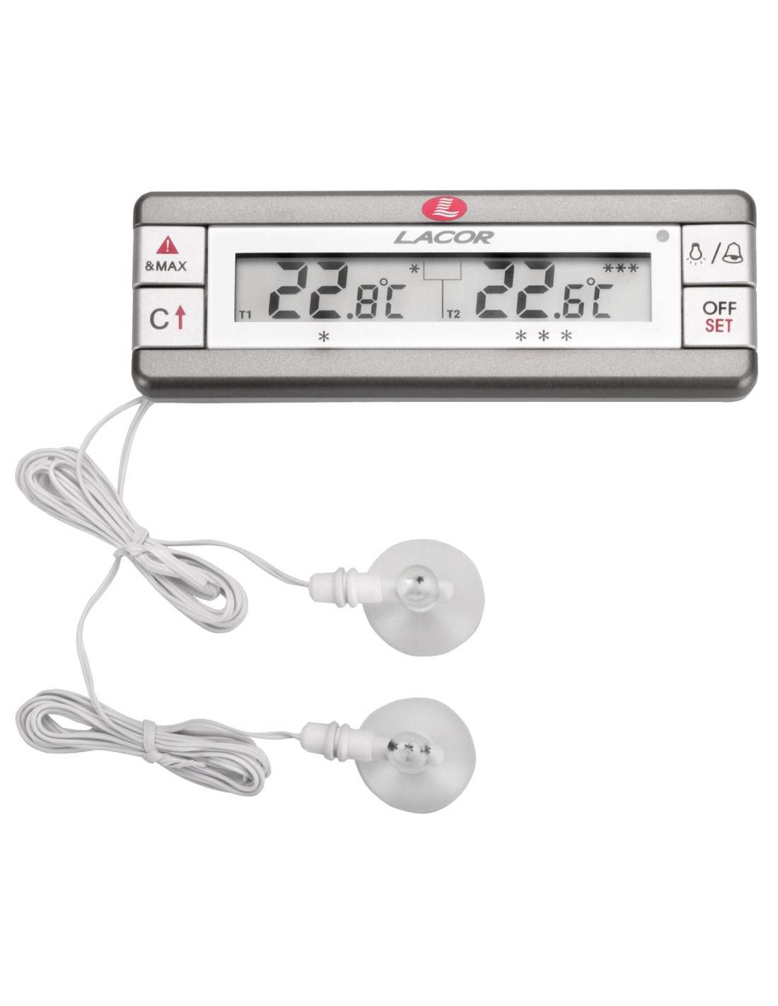 Lacor Thermometer Mit Alarm Für Kühlschrank/Gefrierschrank 62456 - Image 4