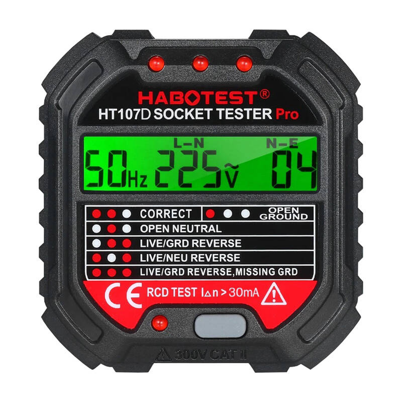 Habotest HT107D receptacle tester - Bild 3
