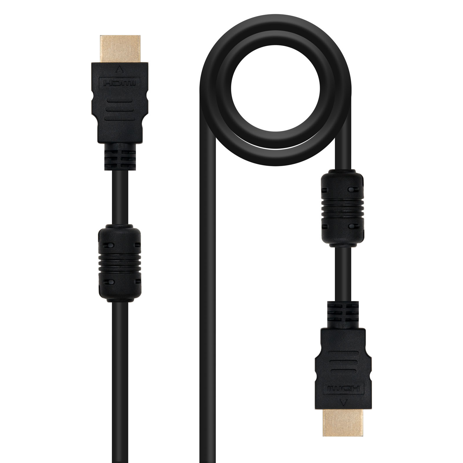 Nanocable 10.15.1810 HDMI-Kabel 10 m HDMI Typ A (Standard) Schwarz (10 m), Videokabel, Schwarz - Bild 4
