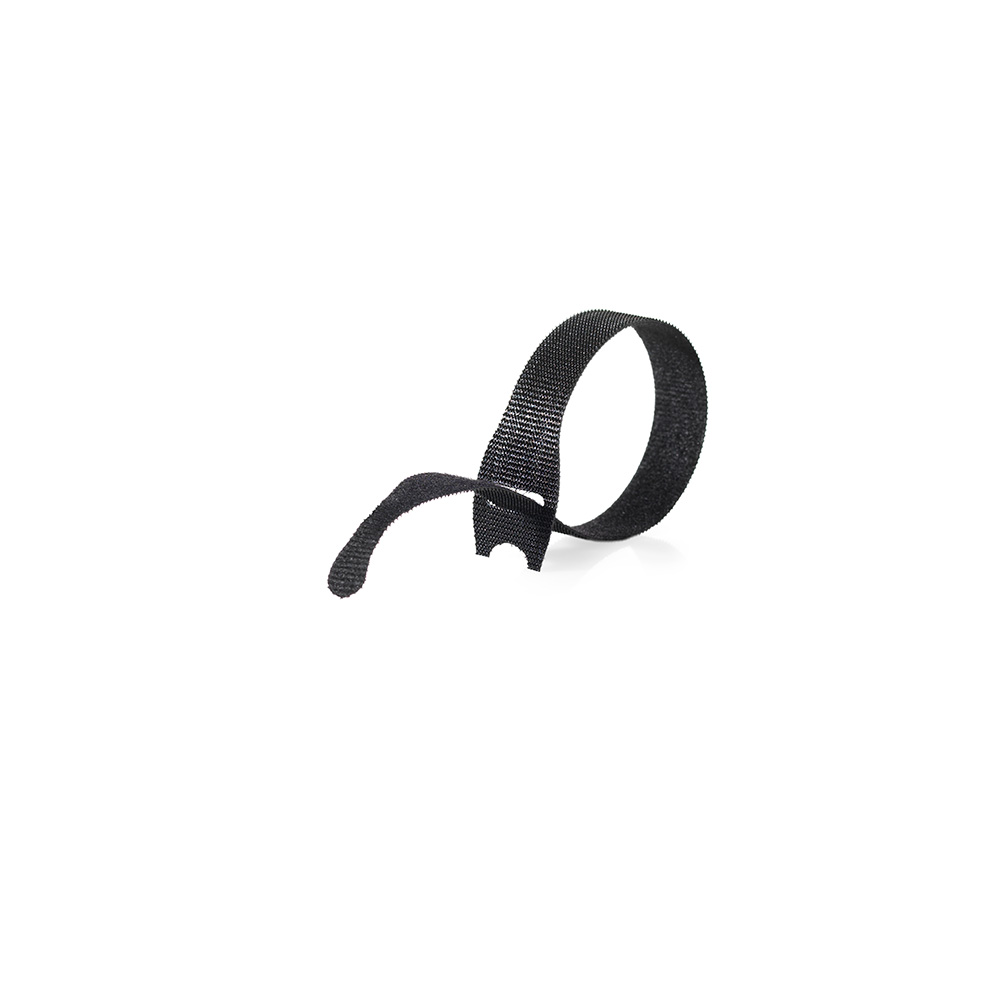 Velcro Schwarz Klebeband One Wrap Strap Wiederverwendbar Verstellbar 13 Mm 200 Mm