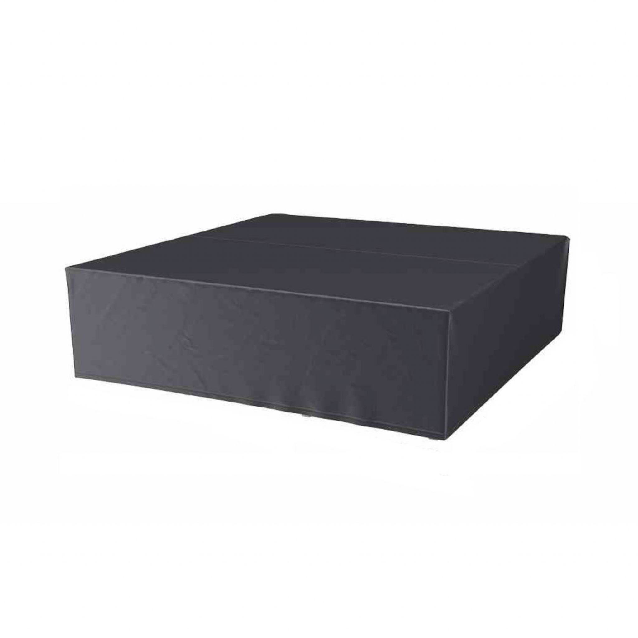 Aerocover Anthrazit Schutzhülle Für Rechteckige Lounge-Sets 255X255xh70 Cm Schutzhaube Sitzgruppe