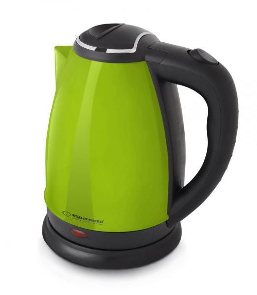 Grün Esperanza - Wasserkocher Ekk113g Kunststoff Edelstahl 1800 W 1,8 L - Bild 4
