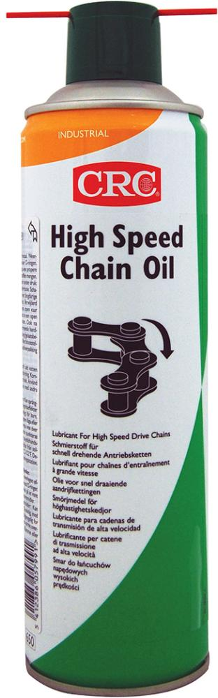 Crc - Kettenschmierstoff High Speed Chain Oil 500 Ml Blaugrün-Transp. Spraydose