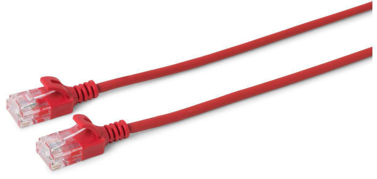 MicroConnect U/UTP CAT6 2M Red Slim (U/UTP, CAT6, 2 m), Netzwerkkabel - Bild 2