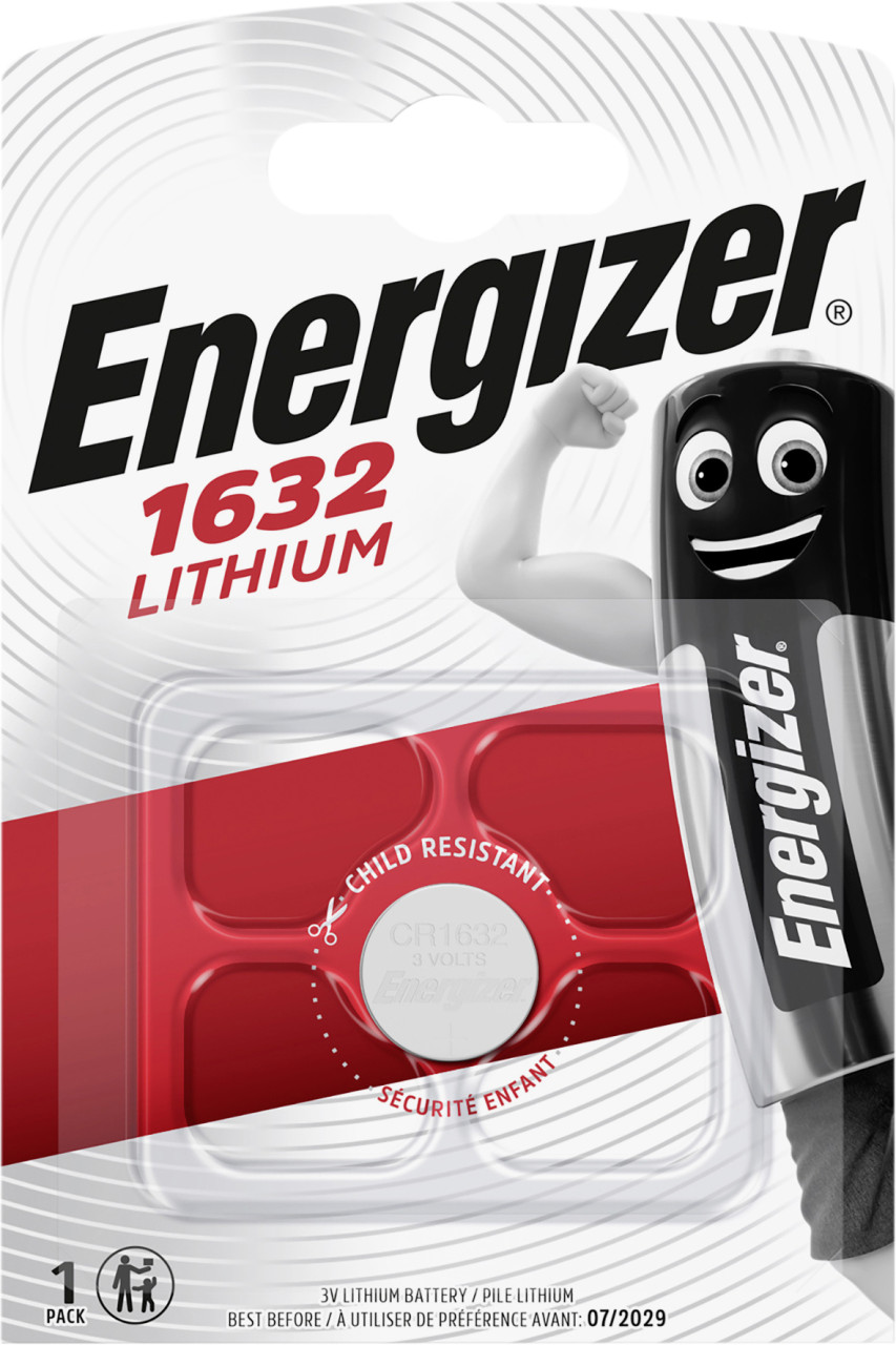 Energizer Knopfzelle Cr1632 3 V 1 St. 130 Mah Lithium Cr1632