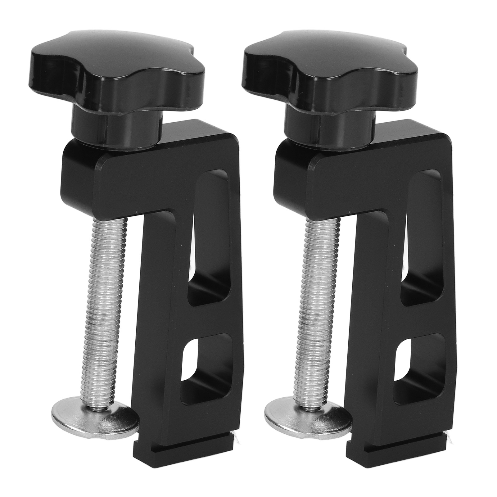 Serre-joint de guidage pour rail en T 45 et 75 en alliage d'aluminium, lot de 2