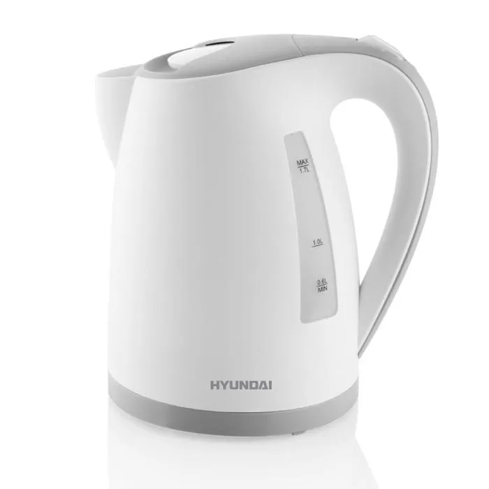 Hyundai Weiß Grau Wasserkocher "Vk107g" 17 L 2200 W Sicherheits-Thermosicherung Herausnehmbarer Filter von Baur - Bild 3