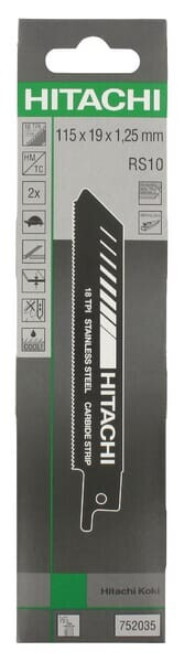 Hikoki (Hitachi) Sägeblatt Für Tigersäge (2stck) Hikoki 752035
