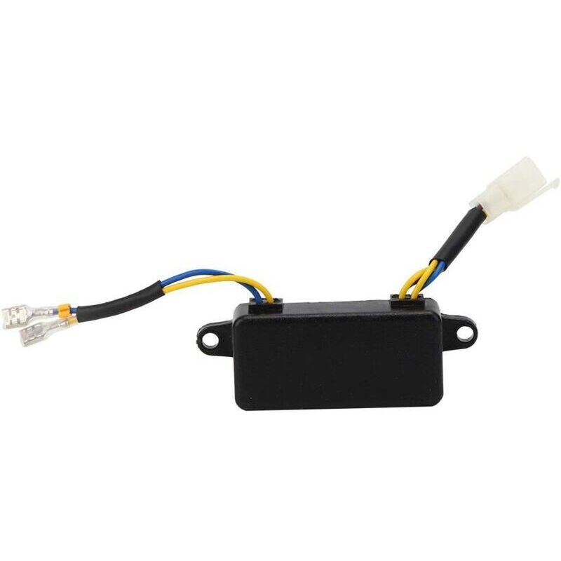 Régulateur de tension AVR pour groupe électrogène monophasé 2-3 kW, condensateur 250V 220µF, 6 fils, noir