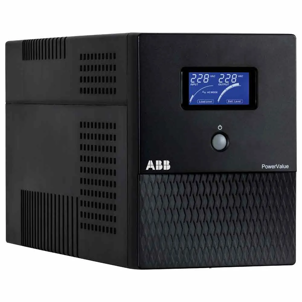 Abb Schwarz Sai 2000 Va Blei-Säure Line-Interactive Tower - Bild 3