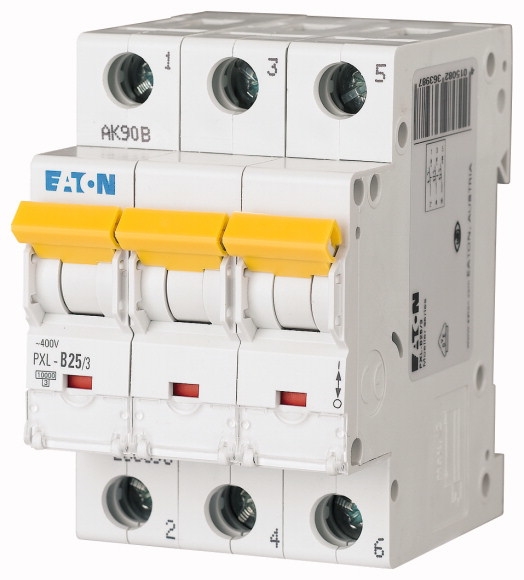 Eaton 236428 PXL Circuit Breaker 3-pin 25A 400V AC LS-Switch