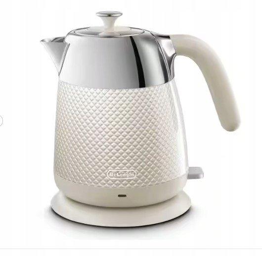 Delonghi Weiss Luminosa Kbl2001.w Elektrischer Wasserkocher, 1.6 L – Weiß - Bild 3