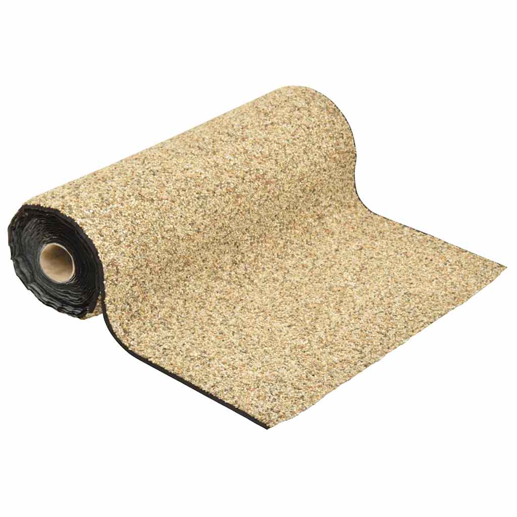 Vidaxl Beige Steinfolie Natur-Sand 500X60 Cm