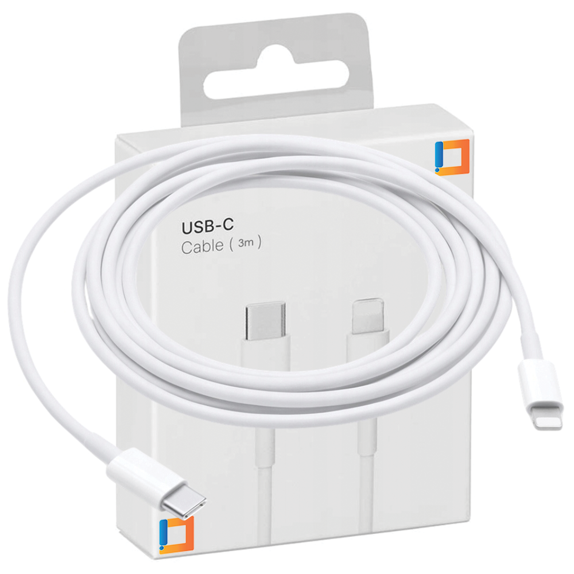 Caricabatterie Co2 Con Cavo Di Ricarica Rapida Usb-c Per Lightning Iphone 13 14 Pro 3m OEM