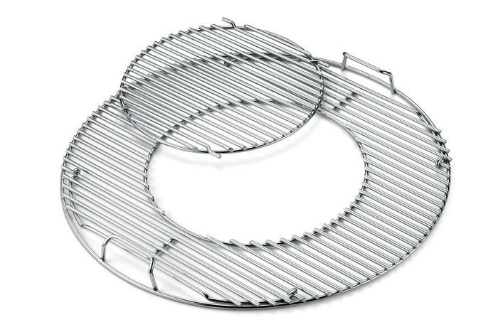 Grillrost-einsatz - Gourmet Bbq System Edelstahl, Für Holzkohlegrills Mit 57cm - Weber