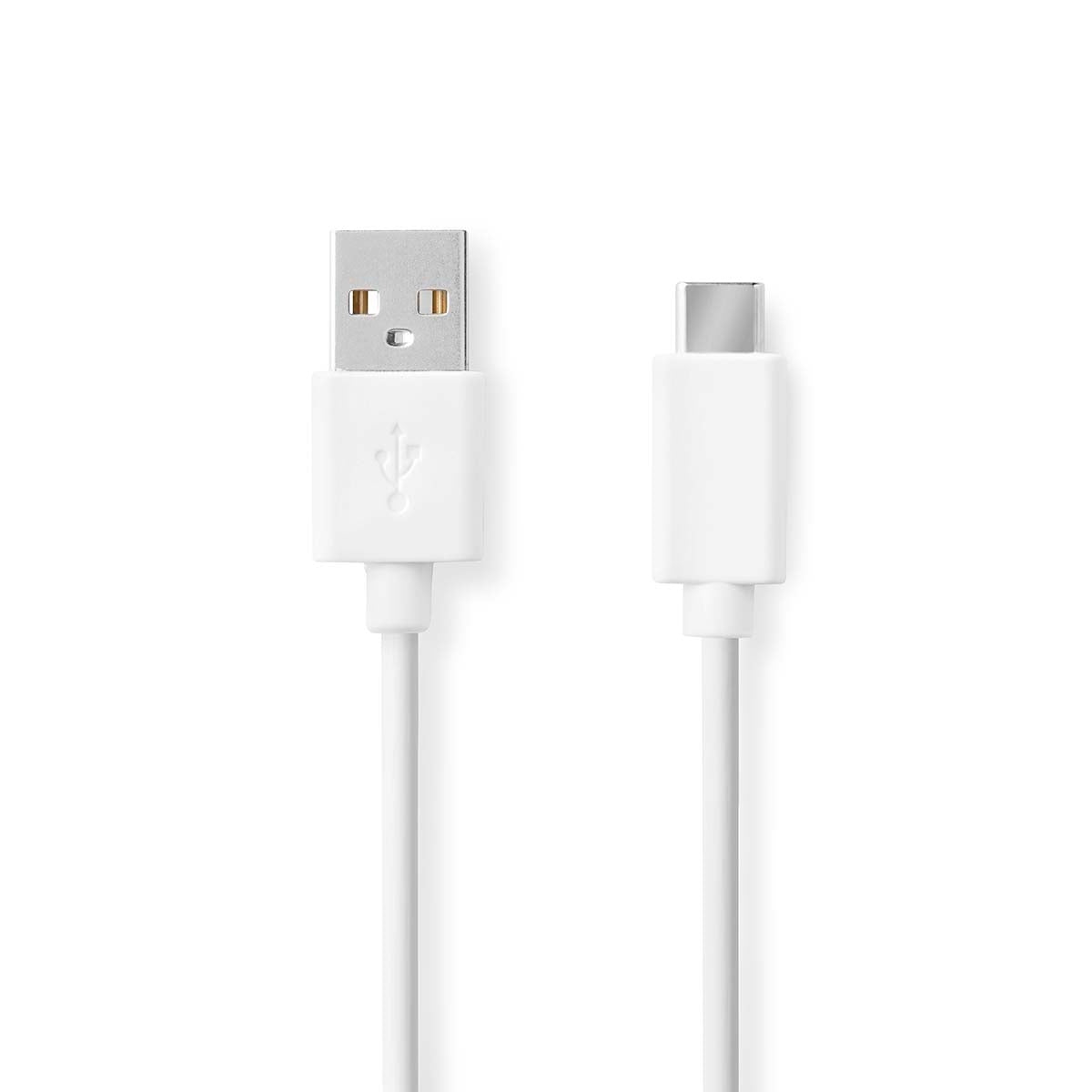 Nedis CCGB60600WT20 USB-Kabel USB 2.0 USB-A Stecker USB-C™ Stecker 480 Mbps Vernickelt 2.00 m Rund P (2 m, USB 2.0, 60 W), USB Kabel - Bild 5
