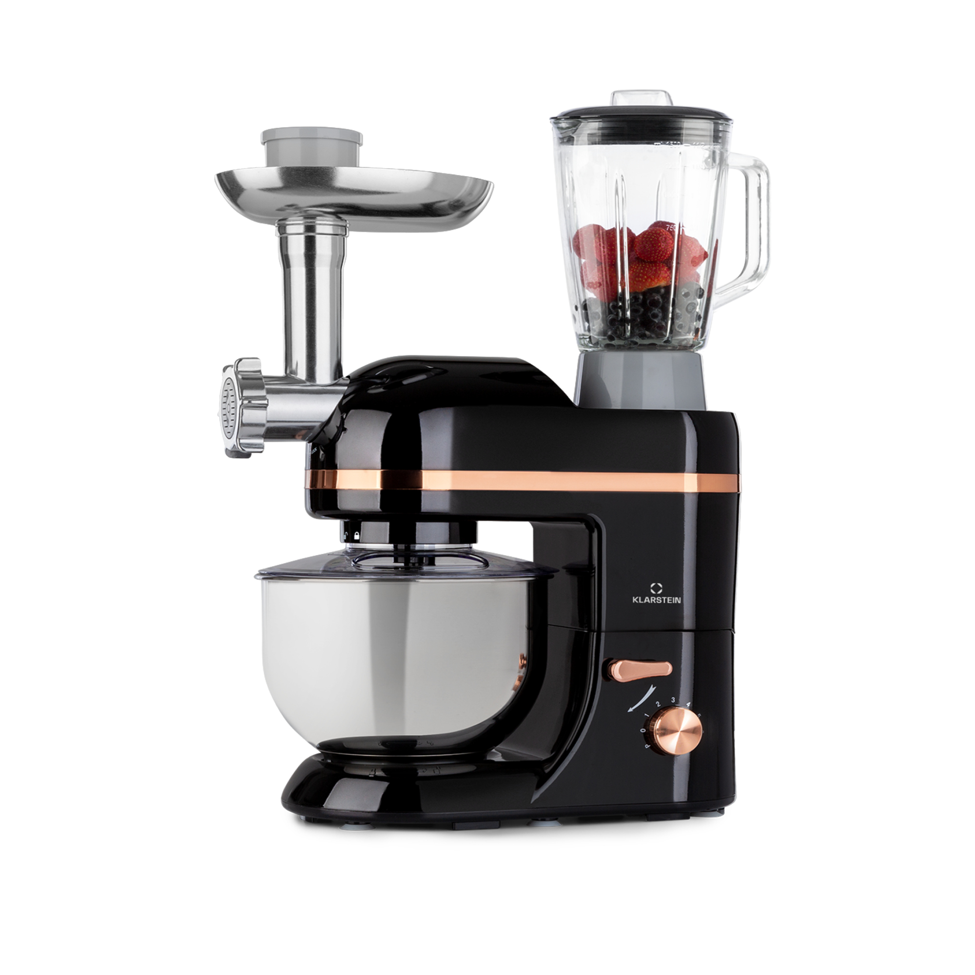 Klarstein Robot Da Cucina Lucia Elegance Frullatore Tritacarne 1800...