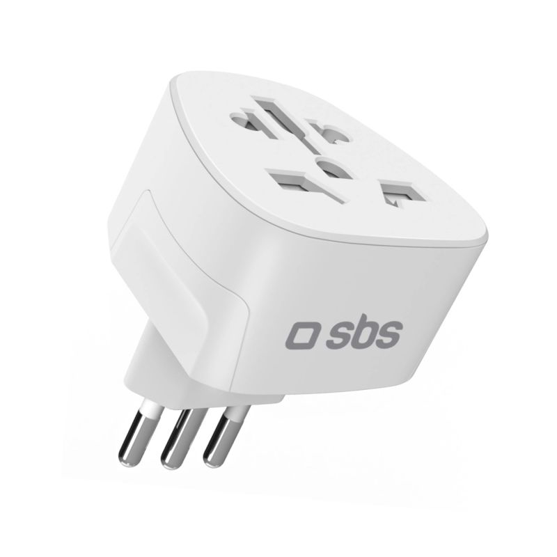 Oem Weiß Reiseadapter Sbs It Universal Adapter 2500W Kompakt