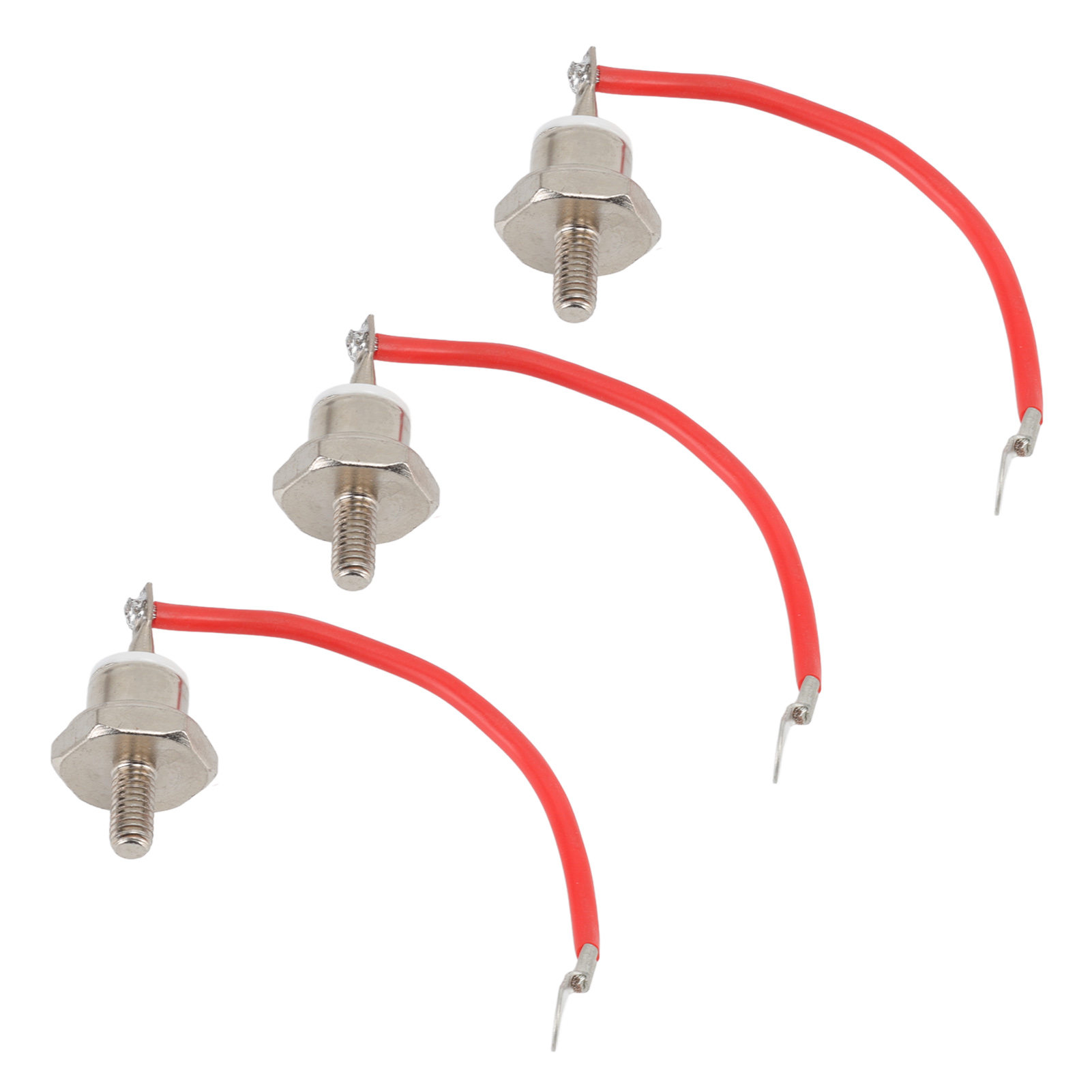 Diode ZX70 12 pour groupe électrogène, 70 A, fer antirouille, fil rouge positif, lot de 3