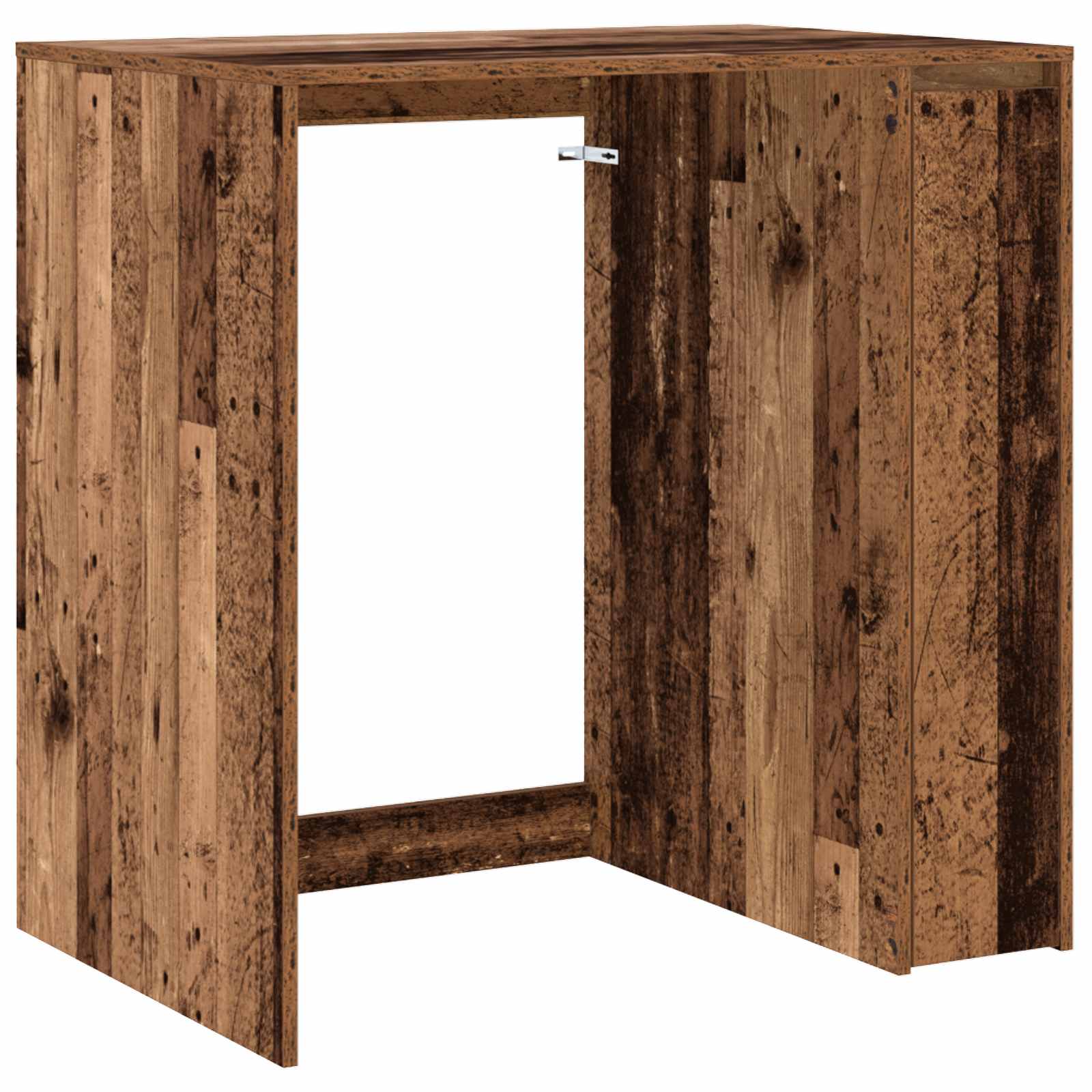 Wash Machine Cabinet Old Wood 87 X 60 X 89 Cm Engineered Wood Vidaxl