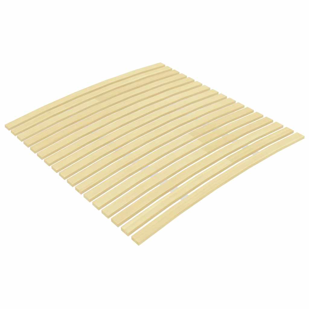 Vidaxl – Sommier À Lattes En Bois De Peuplier 120 X 200 Cm – 17 Lattes