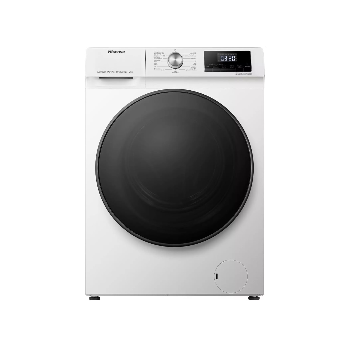 Hisense WFQA9014EVJM washing machine Front-load 9 kg 1400 RPM White