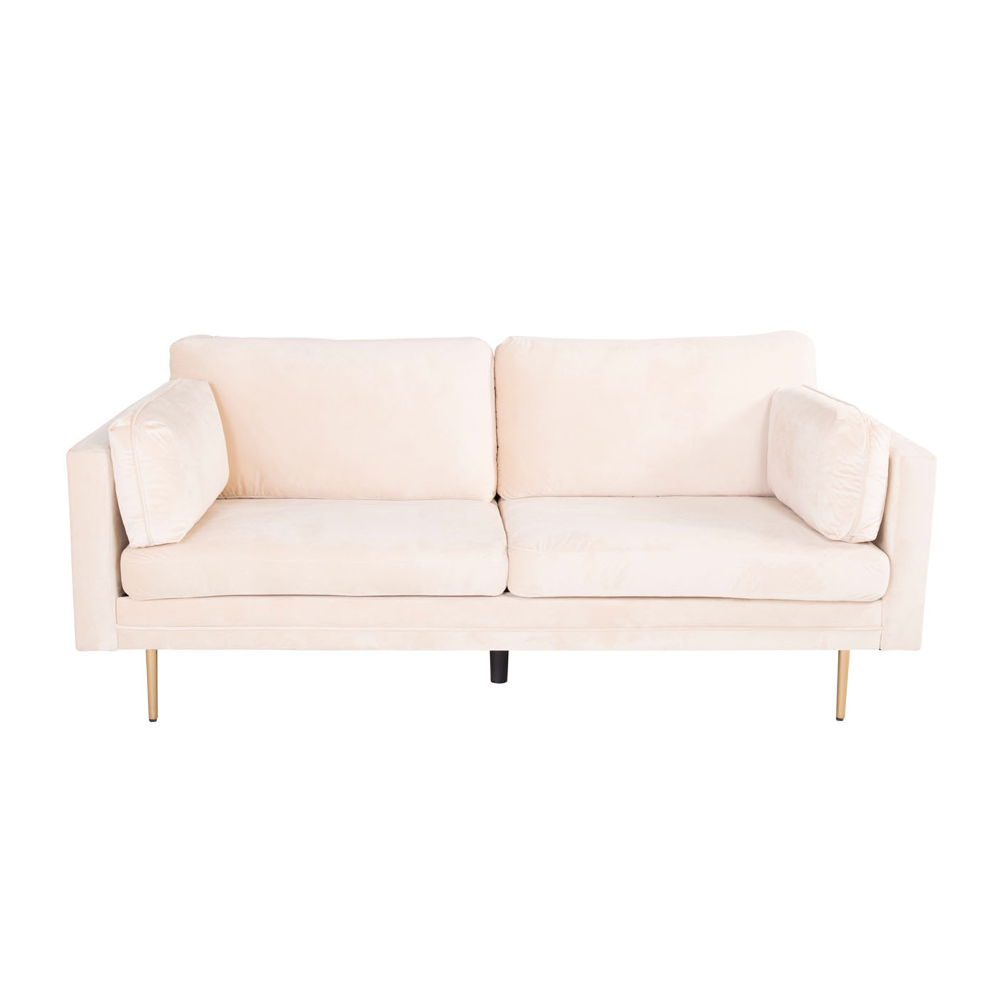 Venture Home Beige/Gold Sofa + Bettsofa, Boom (3-Sitzer) - Bild 3