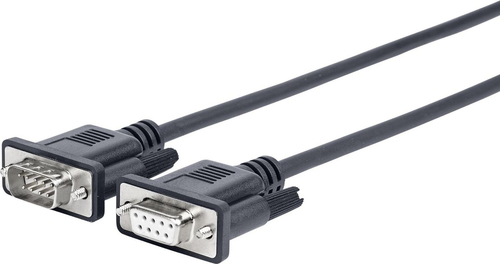 Vivolink Schwarz Prors1.5 Parallelkabel, 1,5 M, D-Sub, 9-Polig
